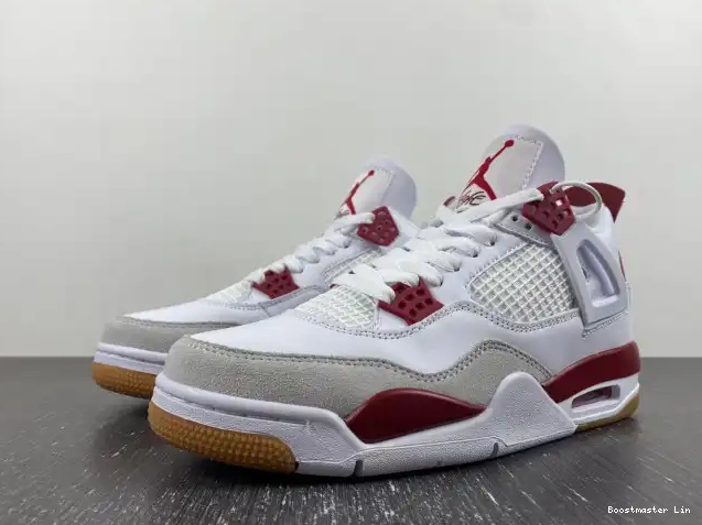 Red Retro Jordan 4 DR5415-160 Pine SB 0526